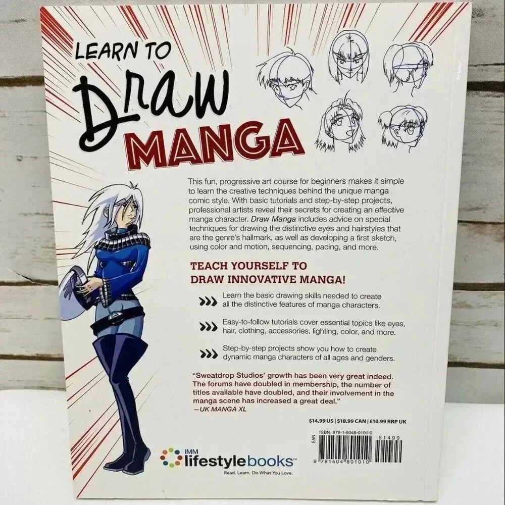Draw Manga: Step-by-Steps, Character Construction, and Projects from the Masters - Picture 2 of 2
